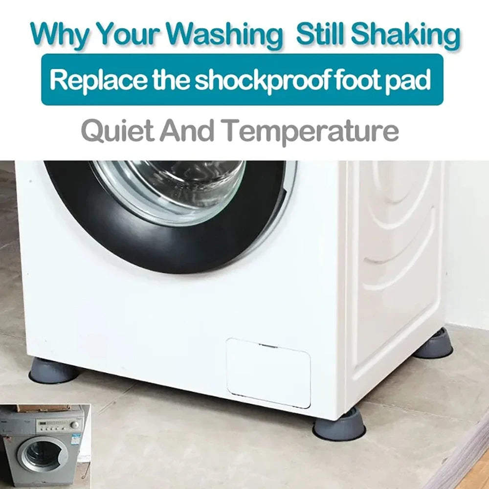 Anti-Vibration Foot Pad for Washing Machine (Single Piece)