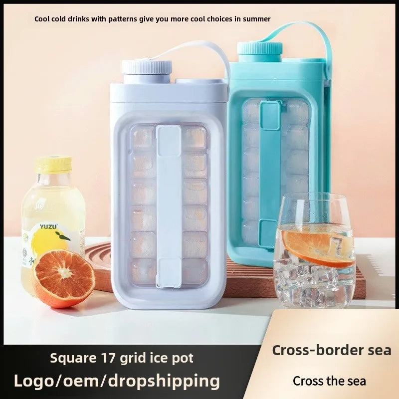 2-in-1 Ice Ball Kettle with Silicone Mold