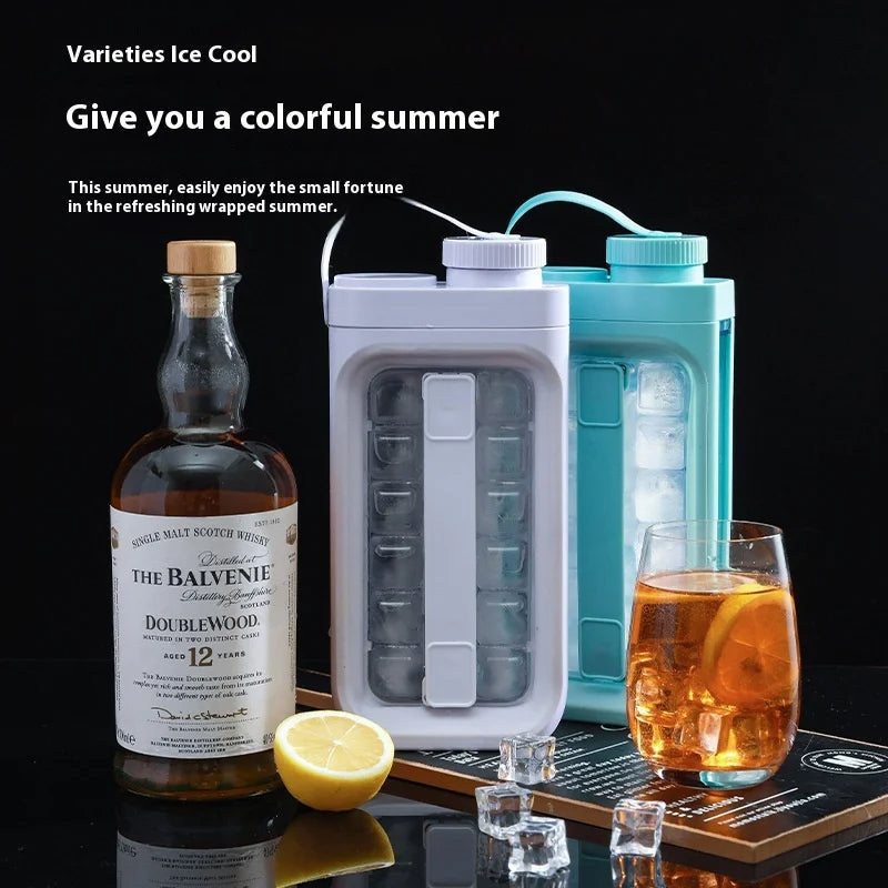 2-in-1 Ice Ball Kettle with Silicone Mold